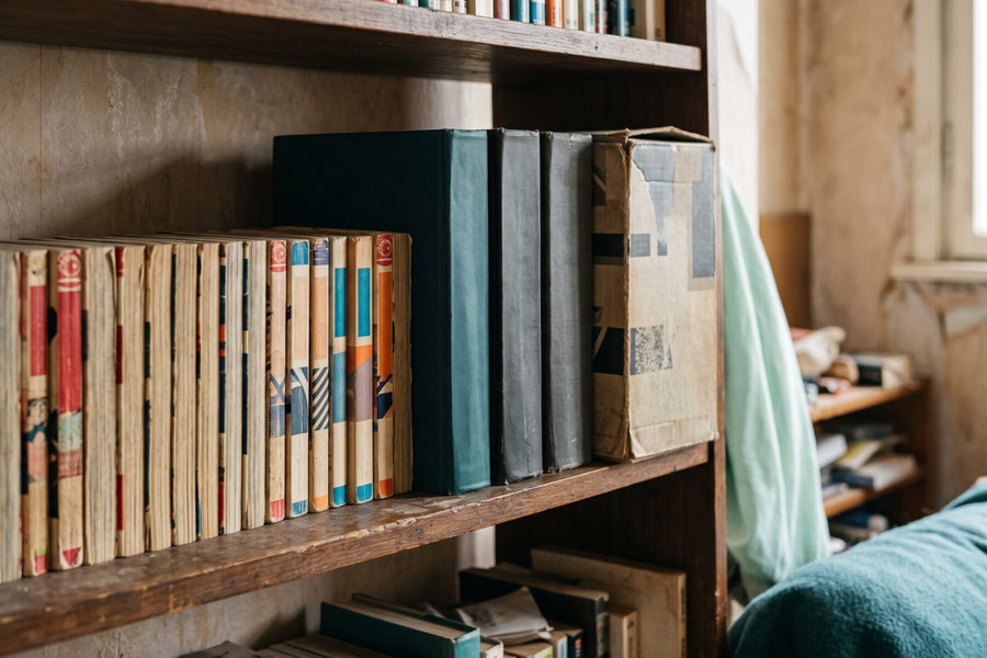 Mangas de différentes éditions et formats rangés côte à côte