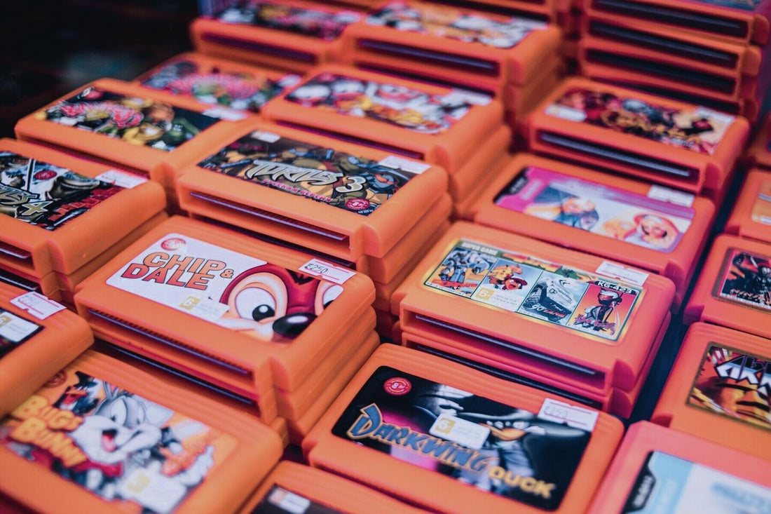Jeux vidéo complets en boîte